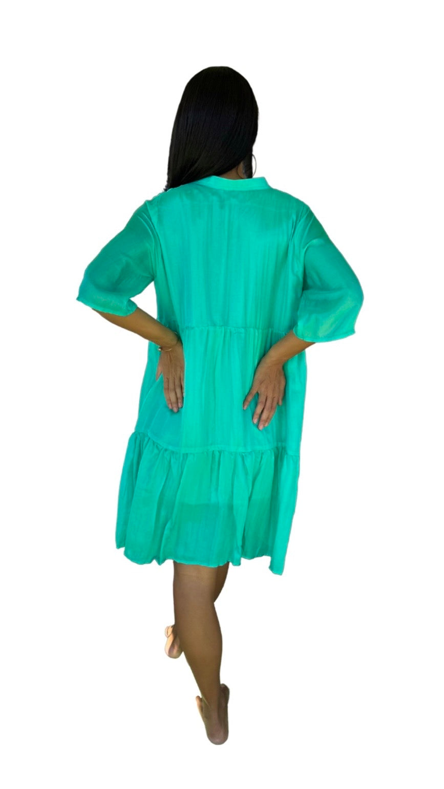 SILK LAGOON TURQUOISE